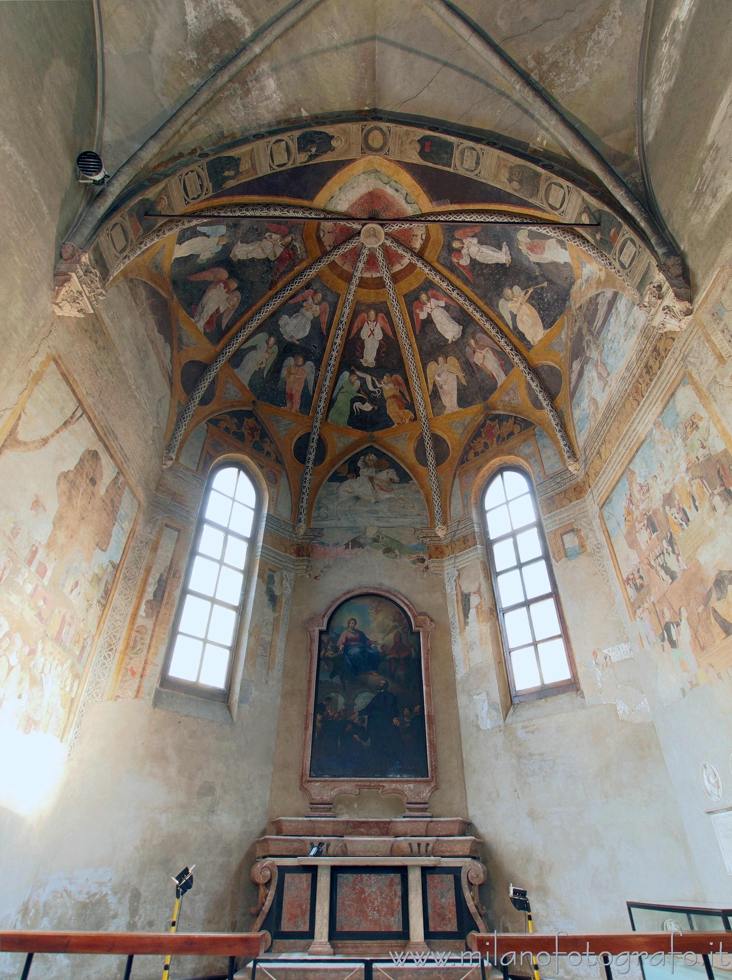 Milan (Italy) - Grifi Chapel inside the Church of San Pietro in Gessate